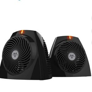 Vornado VH203 Personal Space Heater, 2-Pack, Black